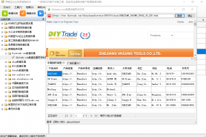 DiyTrade外贸网站数据采集软件